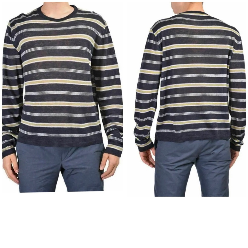 Etro Crewneck Linen Sweater